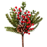 Berry Boxwood Pick