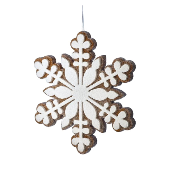 Gingerbread Snowflake