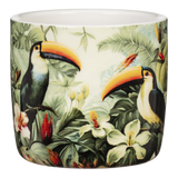 Jungle Print Pot