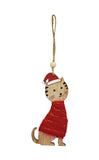 Wool Cat Ornament