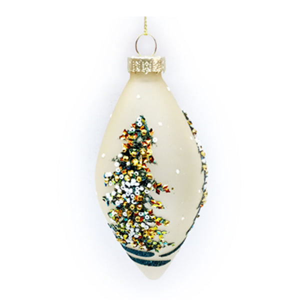Finial Glass Tree Ornament