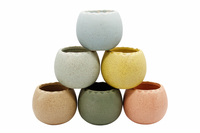 Diamond Macaroon and Egg Pots
