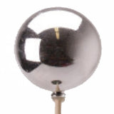 Silver Shiny Ball Stake