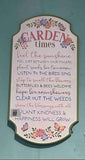 Cast Outdoor Plaque