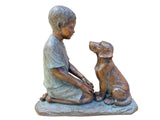 Bronze Kids Statue