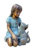 Bronze Kids Statue