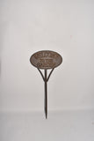Cast Outdoor Plaque