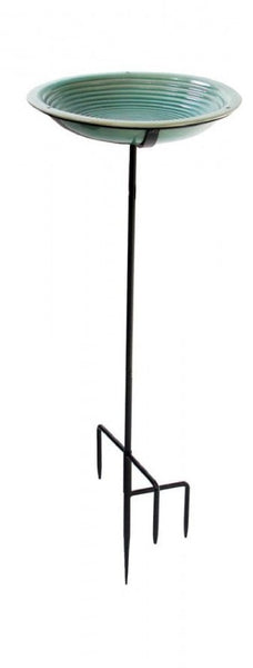 Birdbath Garden Stake