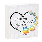 Pet Memorial Wood Block