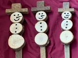 Rustic Snowman Picks