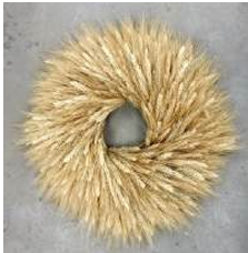 Straw Wreaths