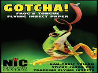 Insect Paper - Gotcha Frog's Tongue Sticky Cards