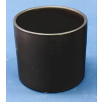 Matte Black Cylinder Pot