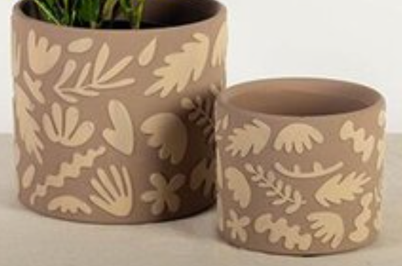 Simple Floral Pot