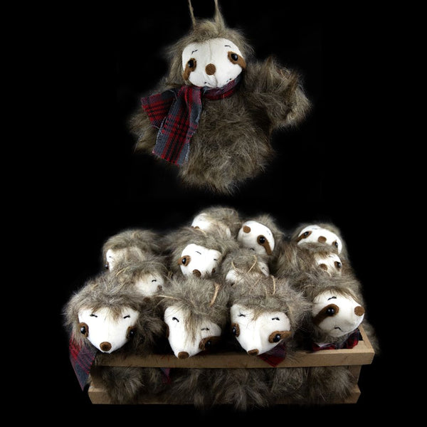 Sloth Plush Ornament