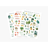 Plant Lover Planner Stickers