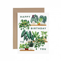 Greeting Card - Plant Shelf Birthday
