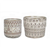 Geometric and Bamboo Pot Collection