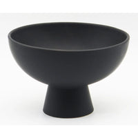 Black Pedestal Pot