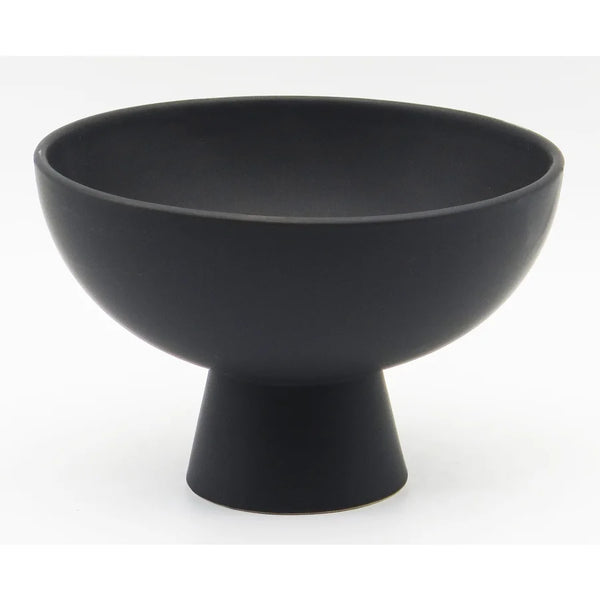 Black Pedestal Pot