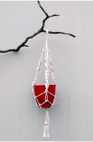 Boho Macrame Cotton Plant Hanger