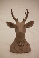 Deer Bust with Bowtie