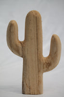 Boho Wood Cactus