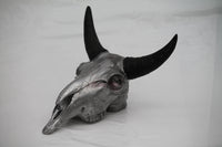 Bull Skull Figurine