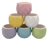 Diamond Macaroon and Egg Pots