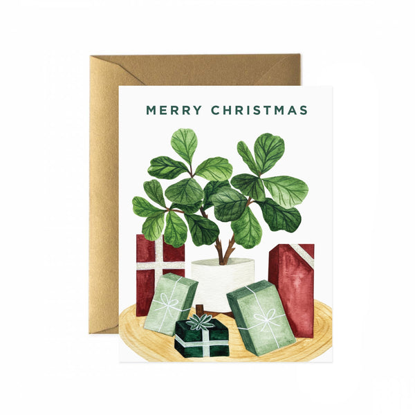 Greeting Card - Christmas Fiddle