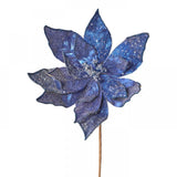 Iced Poinsettia Stem