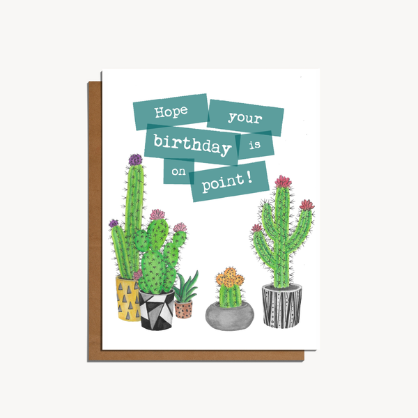 Greeting Card - On Point Birthday