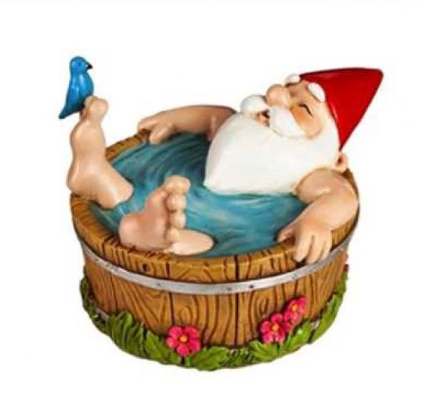 Bathing Gnome Statuary