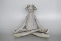 Frog Yoga Garden Statue