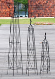 Black Cordial Garden Obelisk