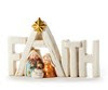 Faith Nativity Shelf Sitter